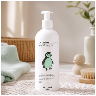 Joone La Crème Lavante Surgras Baby Biologique 400 ML