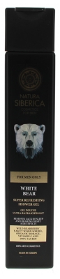 Natura Siberica Homme White Bear Gel Douche Ultra Rafraîchissant Corps 250 ML