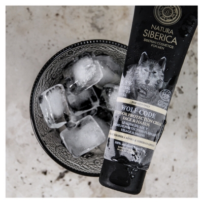Natura Siberica Homme Crème Visage & Mains le Code du Loup 80 ml