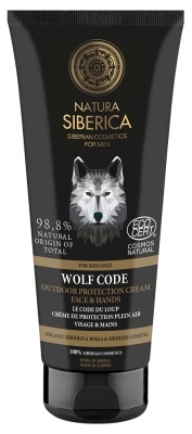 Natura Siberica Homme Crème Visage & Mains le Code du Loup 80 ml