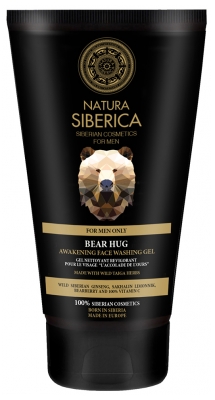 Natura Siberica Homme Gel Nettoyant Visage l'Accolade de l'Ours 150 ml