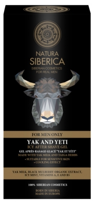 Natura Siberica Homme Gel Après-Rasage Yak et Yeti 150 ml