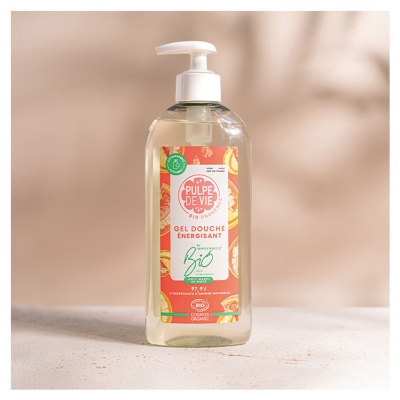 Pulpe de Vie Gel Douche Pamplemousse Énergisant Bio 400 ml