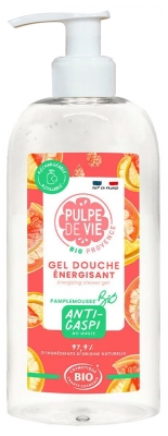 Pulpe de Vie Gel Douche Pamplemousse Énergisant Bio 400 ml