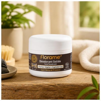 Florame Déodorant Solide 24H Bio 50 Grammes