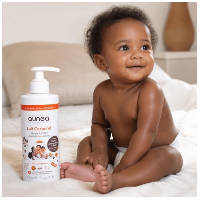 Aunéa Cosmétique Aunéa Lait Corporel Visage et Corps 400 ml