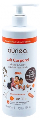 Aunéa Cosmétique Aunéa Lait Corporel Visage et Corps 400 ml