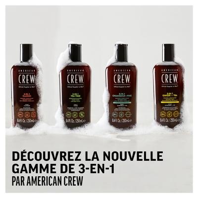 American Crew 3en1 Classique Corps et Cheveux 250 ml