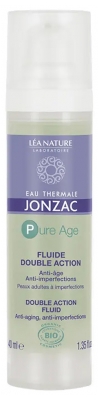 Eau Thermale Jonzac Pure Age Fluide Double Action Biologique 40 ML