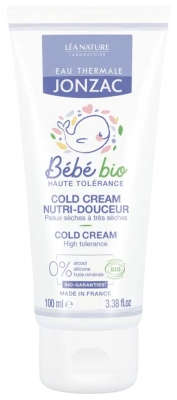 Eau Thermale Jonzac Bébé Bio Cold Cream Nutri de Douceur Bio 100 ML