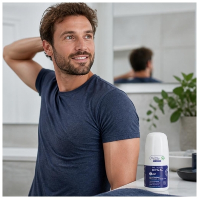 Eau Thermale Jonzac Men Déodorant Fraîcheur Intense 24H Biologique 50 ML