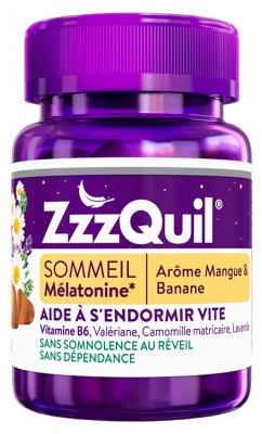 ZzzQuil Sommeil Mangue & Banane 30 Unités