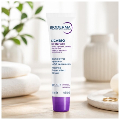 Bioderma Cicabio Baume Lèvres Réparateur Effet Pansement 10 ML