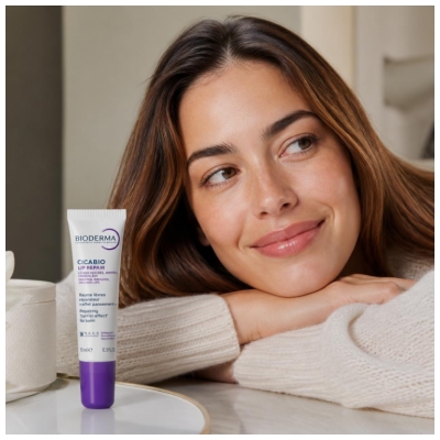 Bioderma Cicabio Baume Lèvres Réparateur Effet Pansement 10 ML