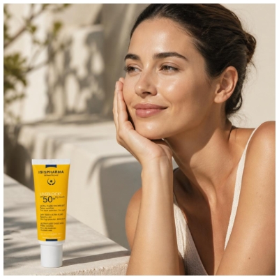 Isispharma Uveblock Ultra-Fluide Toucher Sec Visage SPF50+ 40 ML