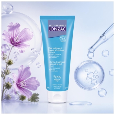 Eau Thermale Jonzac Gel Nettoyant Visage Bio 200 ml