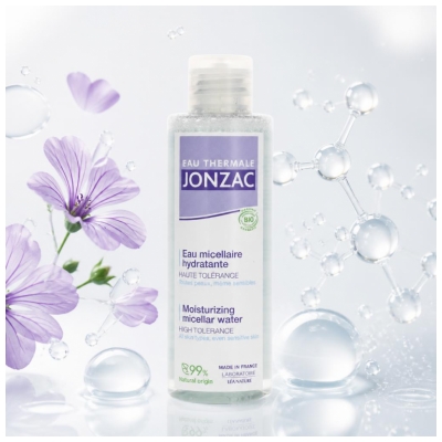 Eau Thermale Jonzac Eau Micellaire Hydratante Haute Tolérance Bio 100 ml 