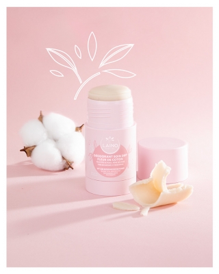 Laino Déodorant Soin 24H Fleur de Coton 60 Grammes