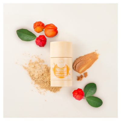 Laino Masque Visage Énergisant en Stick Tous Types de Peaux 65 g