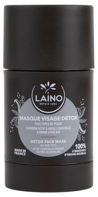 Laino Masque Visage Détox en Stick Tous Types de Peaux 65 g