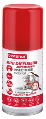 Beaphar Mini Diffuseur Automatique Insecticide pour Habitat 75 ML