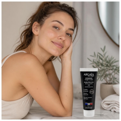 Laboratoire du Haut-Ségala Gommage Visage et Corps à l'Argile Blanche 100 ML