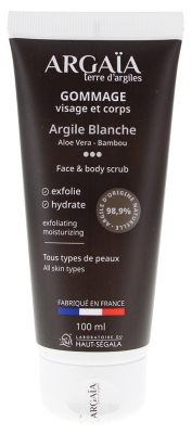 Laboratoire du Haut-Ségala Gommage Visage et Corps à l'Argile Blanche 100 ML