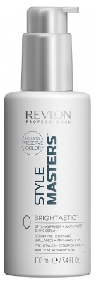 Revlon Professional Style Masters 0 Brightastic Sérum Pré-Coiffage Anti-Frisottis + Brillance 100 ml