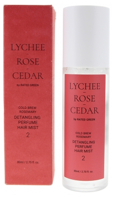 Rated Green Brume de cheveux au Romarin & Litchi 80 ML