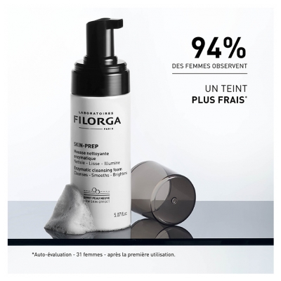 Filorga SKIN-PREP Duo Mousse Nettoyante Enzymatique Visage & Yeux 2 x 150 ml Offre Spéciale