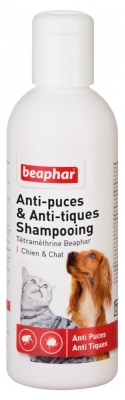 Beaphar Shampoing Anti-Puces & Anti-Tiques 200 ML