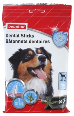 Beaphar Bâtonnets Dentaires Grands Chiens 7 Unités