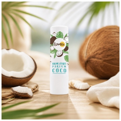 Lovea Baume Lèvres Hydratant Parfum Coco 4 g