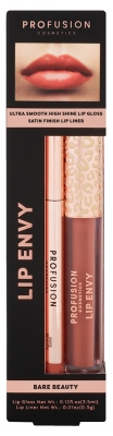 Profusion Cosmetics Lip Envy Gloss & Liner Lèvres Duo - Teinte : Bare Beauty