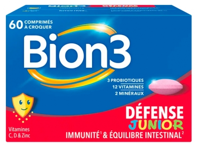 Bion 3 Défense Junior 60 Unités à Croquer