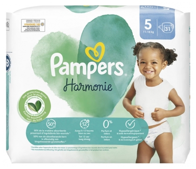 Pampers Harmonie T5 31 Couches 11-16 kg