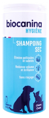 Biocanina Hygiène Shampoing Sec 75 Grammes