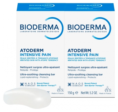 Bioderma Atoderm Pain Lavant de Savon Surgras Visage et Corps 300 g