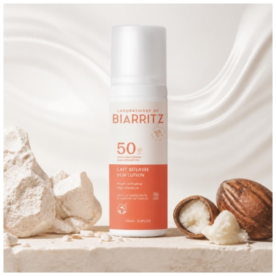 Laboratoires de Biarritz Lait Solaire SPF50 Biologique 100 ML