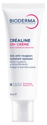 Bioderma Créaline AR+ Crème Soin Anti-Rougeurs Hydratant Apaisant 40 ml