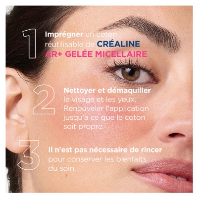 Bioderma Créaline AR + Gelée Micellaire Peaux Sensibles 250 ML