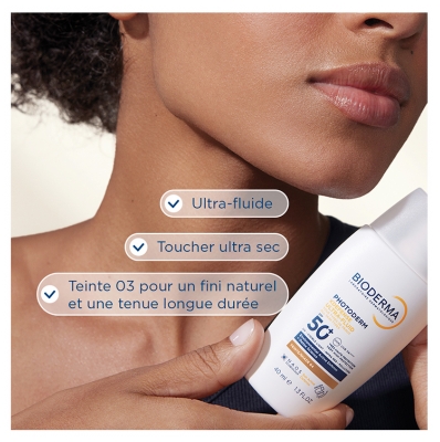 Bioderma Photoderm Pht Xdefense Ultrafluid Spf50+ T01 - Teinte : 04