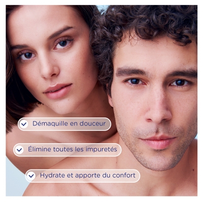 Bioderma Hydrabio Gel Moussant Nettoyant Micellaire Hydratant 24H Visage et Yeux 400 ml