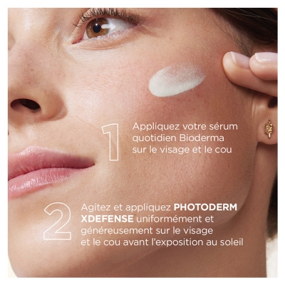 Bioderma Photoderm XDefense Ultra-Fluid SPF50+ Tous Types de Peaux 40 ml