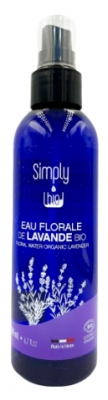 Simply Bio Eau Florale de Lavande Bio Flacon Vaporisateur 200 ml