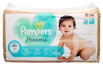 Pampers Harmonie T3 44 Couches 6-10 kg