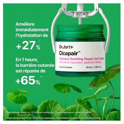 Dr. Jart+ Cicapair Gel-Crème Réparateur Apaisant Intense 2 Complex 50 ml