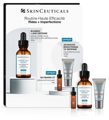 SkinCeuticals Correct Blemish + Age Defense 30 ml et sa Routine Rides et Imperfections OFFERTE