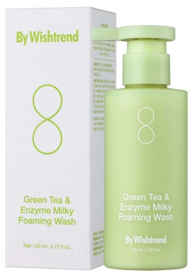 By Wishtrend Mousse Nettoyante Crémeuse Green Tea & Enzyme 140 ml