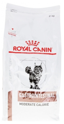 Royal Canin Gastrointestinal Moderate Calorie Pour Chat 2 Kilogramme